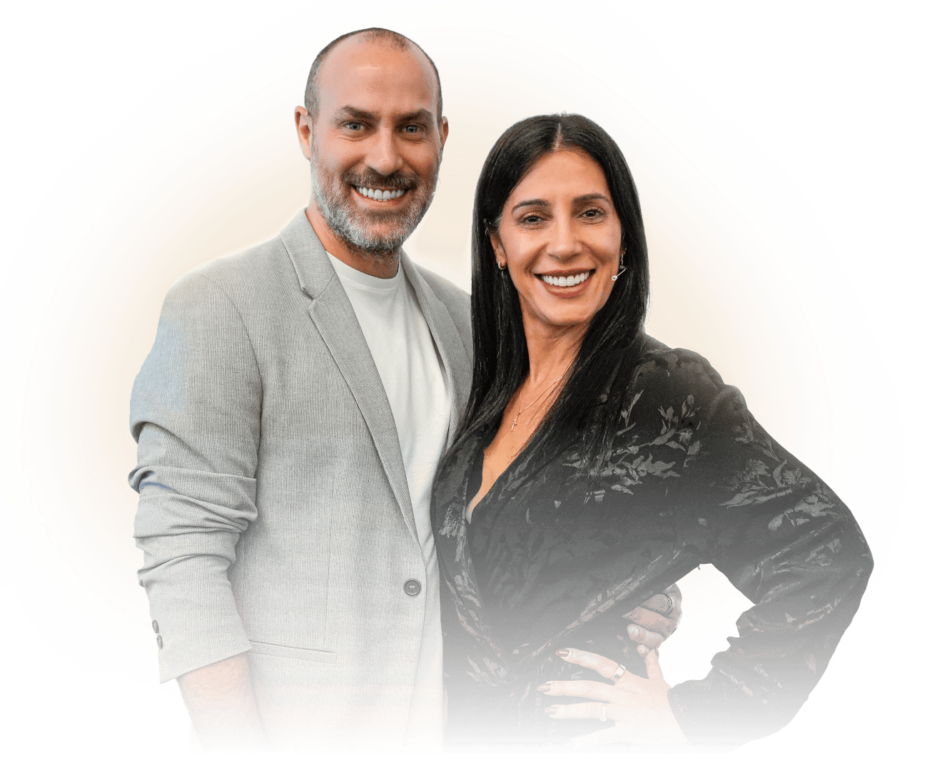 Paulo Faustino e Regina Santana